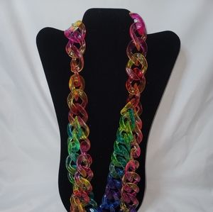 Sassy Jones Malia Rainbow necklace